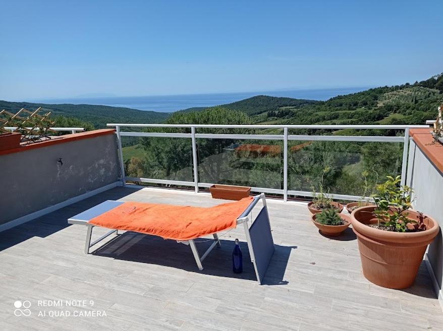 Vista Sulle Isole Dell'Arcipelago Toscano Nibbiaia Экстерьер фото
