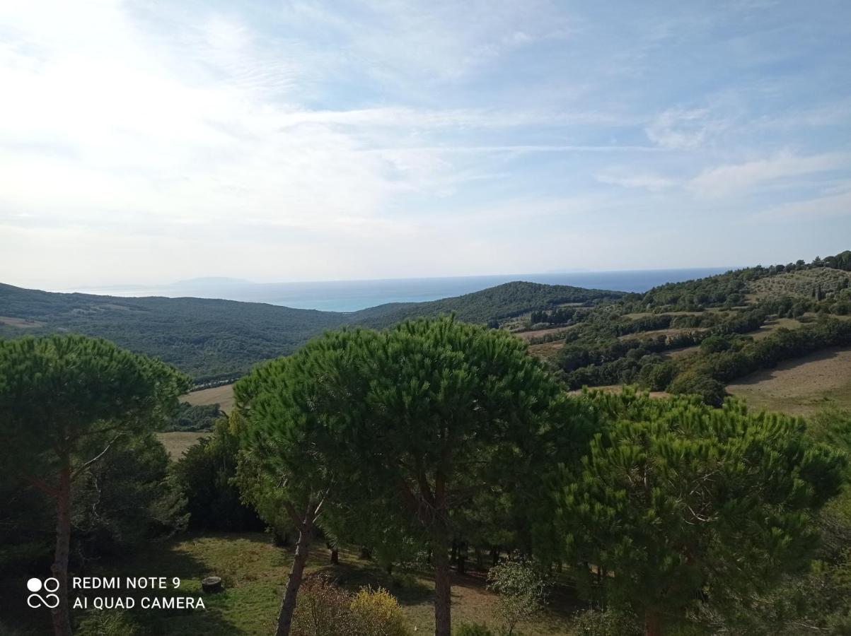 Vista Sulle Isole Dell'Arcipelago Toscano Nibbiaia Экстерьер фото